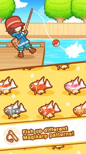 Pokémon Magikarp Jump huấn luyện pokemon