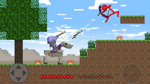 Stickman Battle Craft Games tiêu diệt quái vật