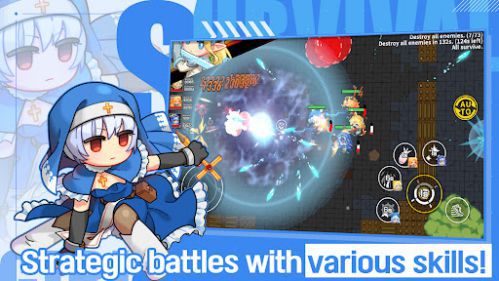 Survival Girl Gunslinger RPG khám phá hầm ngục