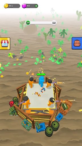 Zombie Defense MOD vô hạn tiền