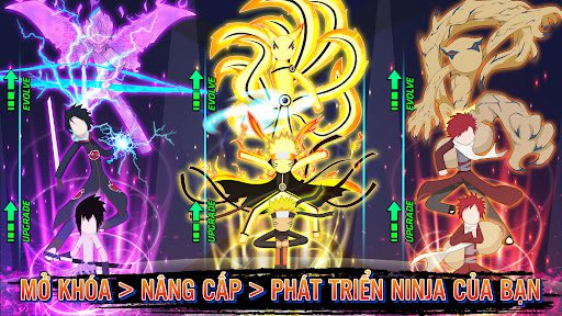 Ninja Stickman Fight MOD tiền