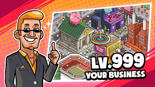 Idle Billionaire Tycoon MOD gỡ quảng cáo