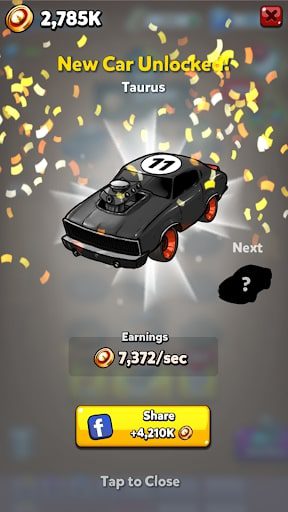 Merge Muscle Car America MOD vô hạn tiền