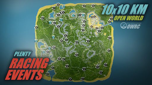 OWRC: Đua xe thế giới mở MOD vô hạn tiền