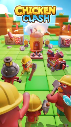 Chicken Clash MOD tiền