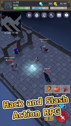 Dungeon Quest Seeker MOD tiền