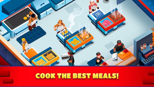 Idle Burger Empire Tycoon MOD vô hạn tiền