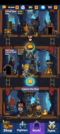 Idle Underworld mod vô hạn runes