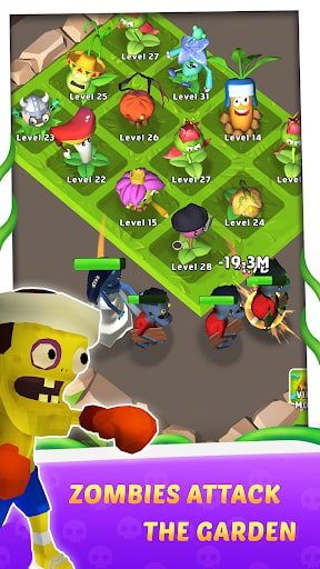 Merge Plants 3D - Garden Defense MOD gỡ quảng cáo