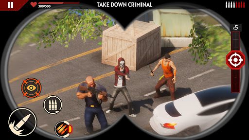 SNIPER ZOMBIE 2: Crime City Vô hạn tiền