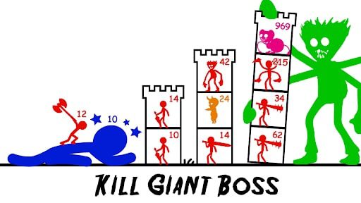 Stick War: Hero Tower Defense MOD tiền