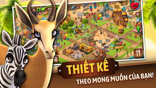Zoo Life: Animal Park Game MOD tiền