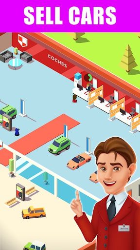 Car Dealer Tycoon MOD game mô phỏng showroom ô tô