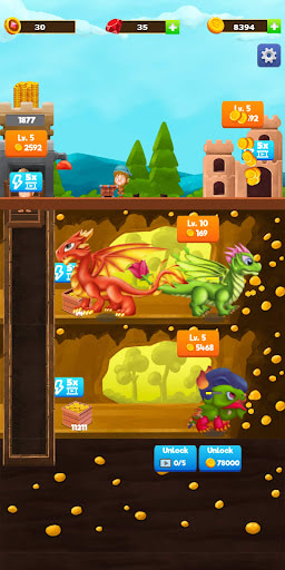 Dragon Paradise City Idle MOD vàng