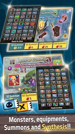 Dungeon Manager : Mine King MOD kỹ năng