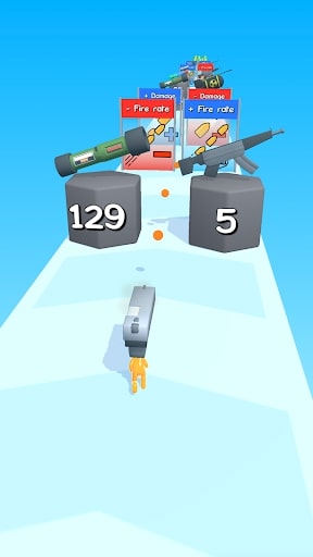 Gun Head Run hack tiền