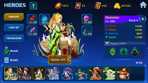 Heroes vs Monsters MOD vô hạn tiền