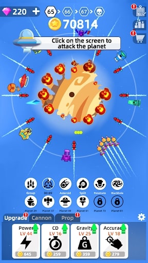 Planet Destruction MOD tiền