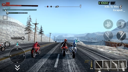 Road Redemption Mobile MOD tiền