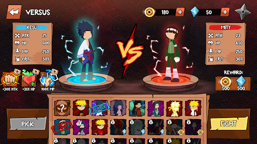 Stickman Ninja Fight MOD gỡ qc