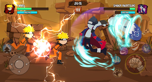 Stickman Ninja Fight MOD không qc