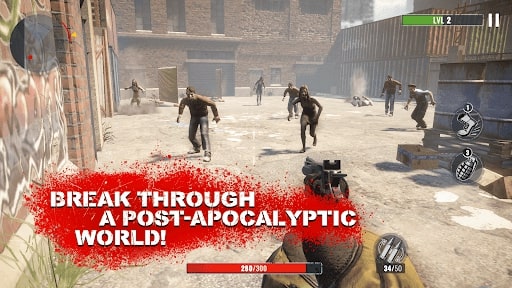 Death Chain: Zombie FPS MOD vô hạn tiền