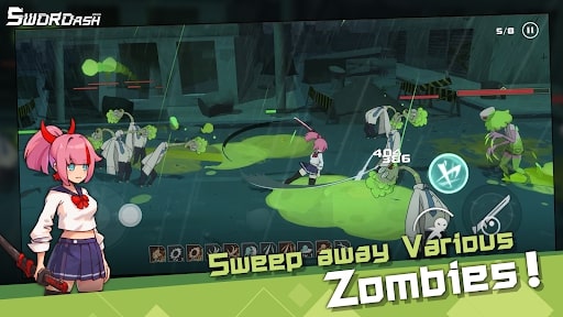 Swordash MOD tiền