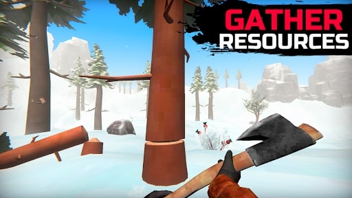 WinterCraft: Survival Forest MOD vô hạn tiền