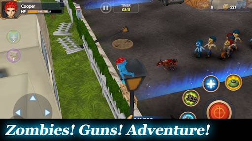 Zombie Bane MOD tiền