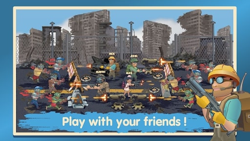 Zomborio: Online game MOD tiền