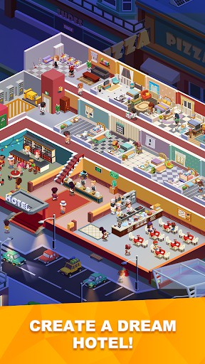 Sim Hotel Tycoon - Idle Game