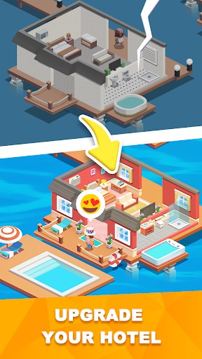 Sim Hotel Tycoon - Idle Game MOD GAMEHAYVL