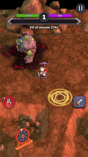 Crusado - Roguelike RPG MOD menu