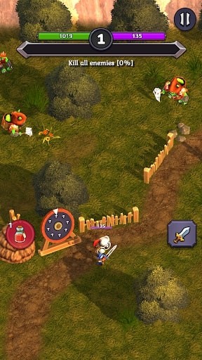 Crusado MOD menu sát thương