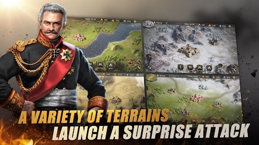 Grand War: Army Strategy Games MOD huy chương