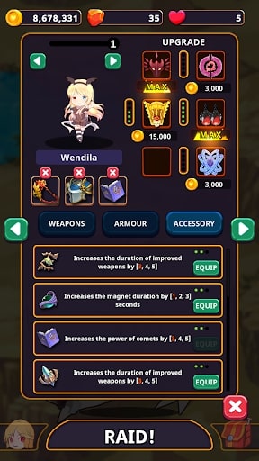 Galaxy Raiders MOD menu