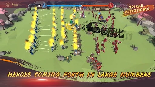 Three Kingdoms Simulator MOD năng lượng