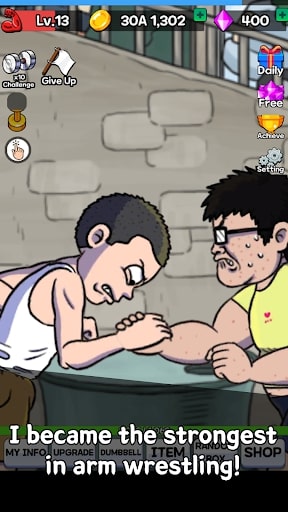 Arm Wrestling Clicker gỡ quảng cáo