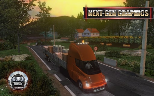 European Truck Simulator MOD tiền
