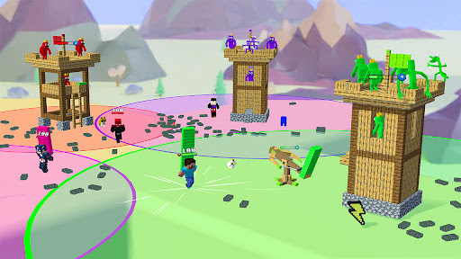 Rainbow.io Outdo Craft Tower MOD nhận thưởng