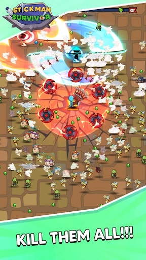 Stickman Survivor MOD tiền