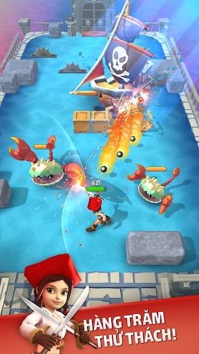 Anh hùng sống sót: Smash.io MOD tiền