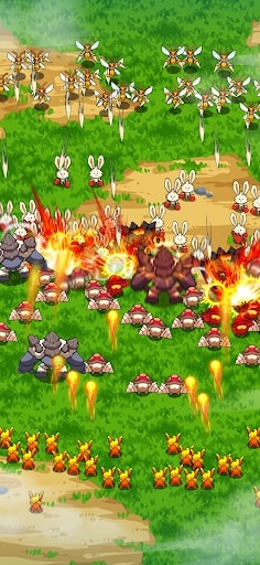 Monster War - Battle Simulator MOD tiền