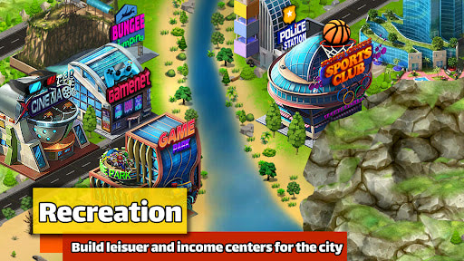 NewCity: Town Building Farming MOD kim cương