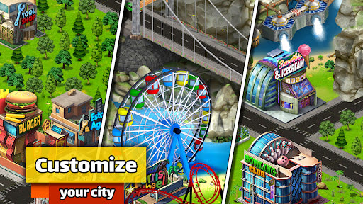 NewCity: Town Building Farming MOD tiền