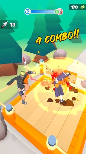 Ninja Dart Runner MOD tiền