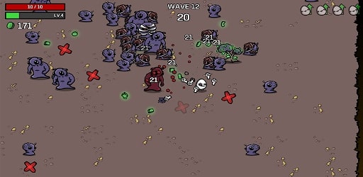 Brotato Android MOD sát thương