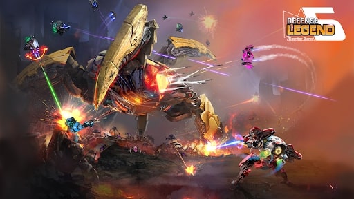 Defense Legend 5: Survivor TD MOD kim cương