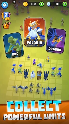 Fantasy Warfare: Legion Battle MOD kim cương