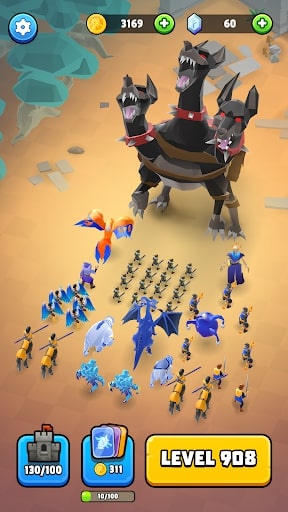 Fantasy Warfare: Legion Battle MOD tiền